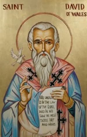 Kto jest patronem Walii? Poznaj historię i znaczenie św. Dawida
